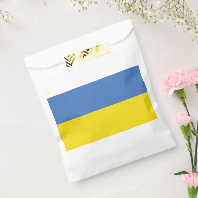 Ukraine Flag, Ukrainian Slava Ukraini Слава Україн Favour Bag (Sealed)