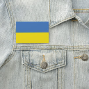 Ukraine Flag, Ukrainian Slava Ukraini Слава Україн Name Tag