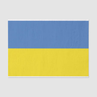 Ukraine Flag, Ukrainian Slava Ukraini Слава Україн Tissue Paper