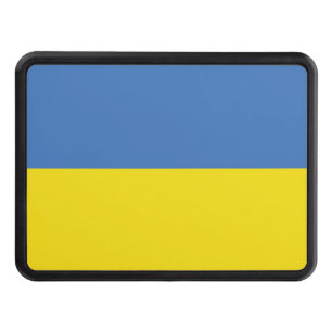Ukraine Flag, Ukrainian Slava Ukraini Слава Україн Trailer Hitch Cover