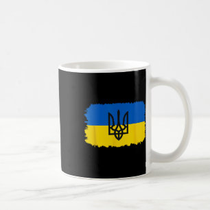 Ukraine Flag Ukrainian Ukraine Pride Heart 4 Coffee Mug