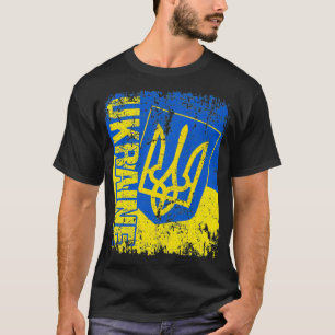 UKRAINE Flag Vintage Distressed UKRAINE Pullover