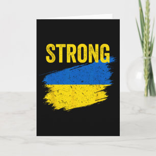 Ukraine Flag Vintage Ukraine Shirts For Men And Wo Card