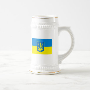 Ukraine Flag w COA Mug
