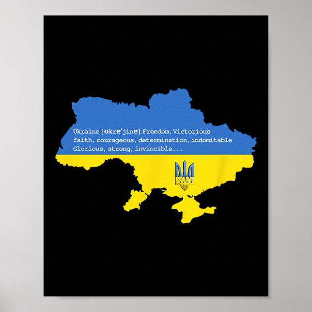 Ukraine Freedom  Poster (Front)