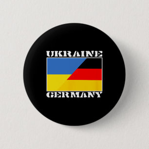 Ukraine Germany 2 Inch Round Button