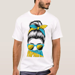 Ukraine Girl Supports Peace And Pride For Ukraine  T-Shirt