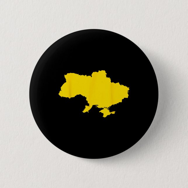 Ukraine Glory To The Heroes  2 Inch Round Button (Front)