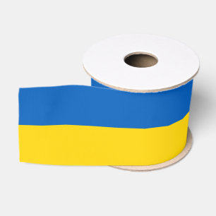 Ukraine Grosgrain Ribbon