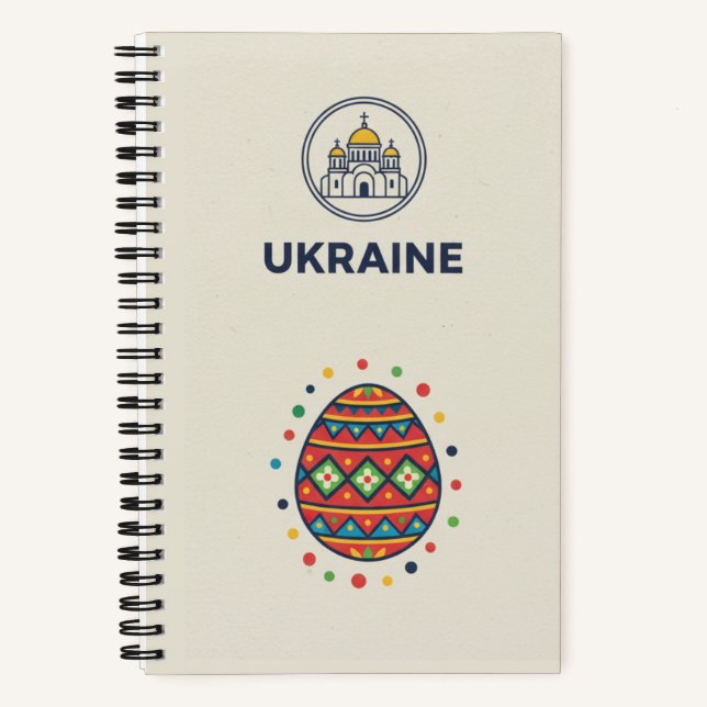 Ukraine Heritage & Pysanka Photo Archive Journal (Front)
