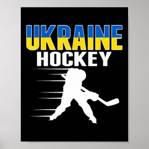 Ukraine Ice Hockey Fans - Ukrainian Hockey Team Su Poster