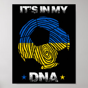 Ukraine In My Dna Ll Em Fan  Poster