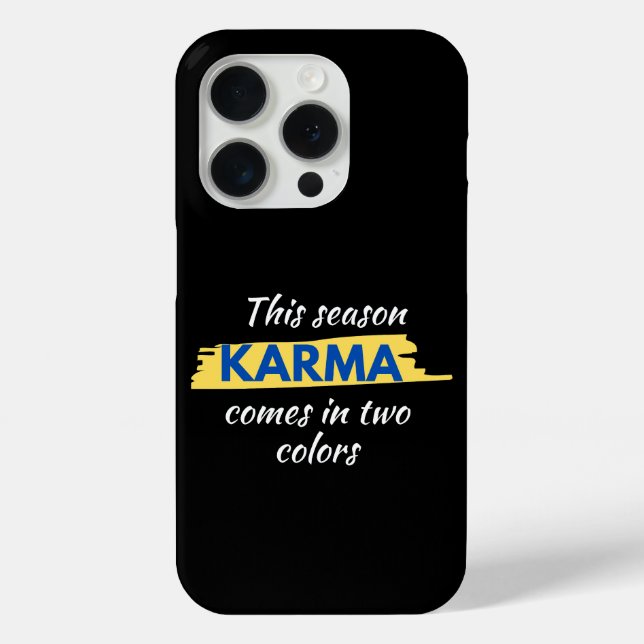  Ukraine "KARMA Comes in Two Colours" Case-Mate iPhone Case (Back)
