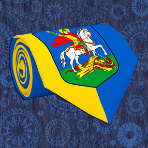Ukraine & Kyiv Coat of Arms, Knight Herb / Україна Tie