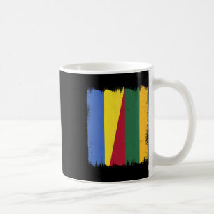 Ukraine Lithuania Half Flag Ukrainian Lithuanian R Coffee Mug