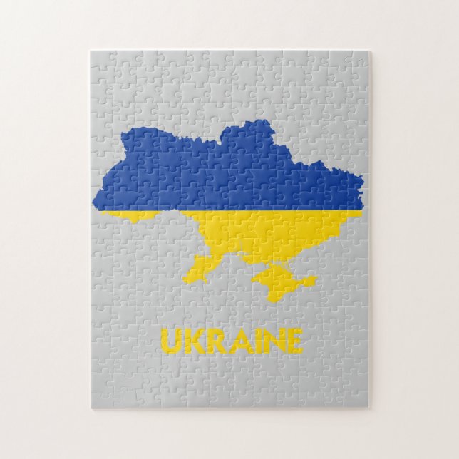 UKRAINE MAP JIGSAW PUZZLE (Vertical)