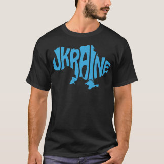 Ukraine Map State Country USA T-Shirt