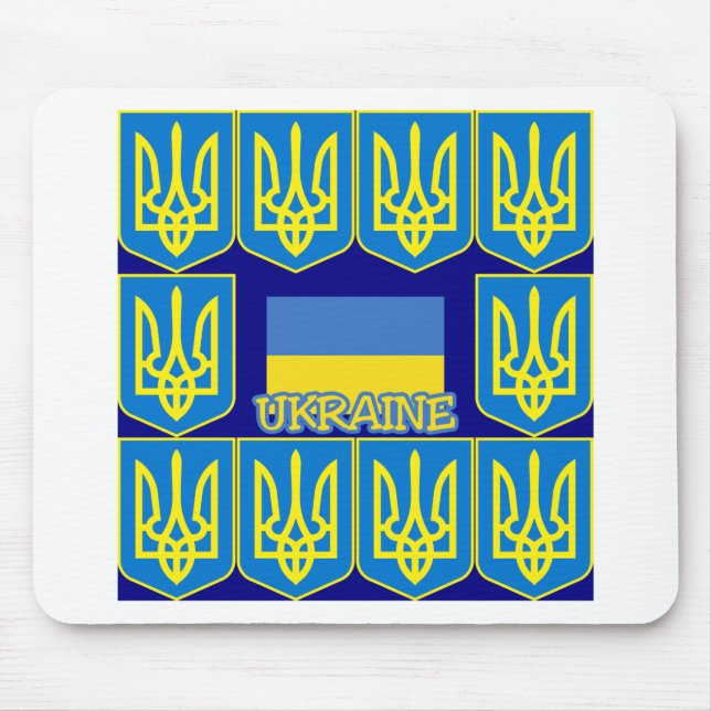 Ukraine Mouse Pad (Front)