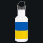 Ukraine National Flag 532 Ml Water Bottle<br><div class="desc">Ukraine National Flag</div>