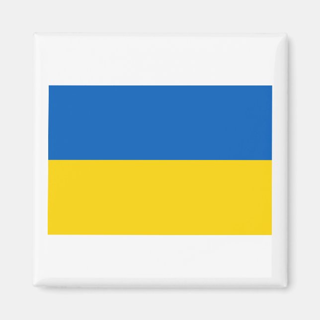 Ukraine National Flag Magnet (Front)