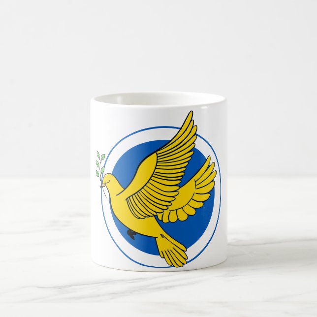 ukraine peace coffee mug (Center)
