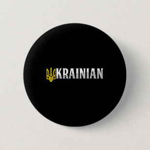 Ukraine Peace Homeland Flag Ukrainian Ukrainian Co 2 Inch Round Button