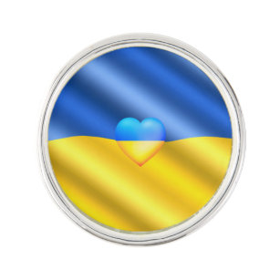 Ukraine - Peace - Ukrainian Flag - Freedom  Lapel Pin