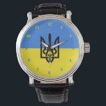 Ukraine - Peace - Ukrainian Flag - Freedom  Watch<br><div class="desc">Ukraine - Peace - Ukrainian Flag - Freedom Support ! Let's make the world a better place - everybody together ! A better world begins - depends - needs YOU too ! You can transfer to 1000 Zazzle products. Resize and move or remove and add elements / text with customization...</div>