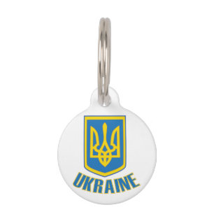 Ukraine Pet Tag