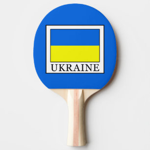 Ukraine Ping Pong Paddle