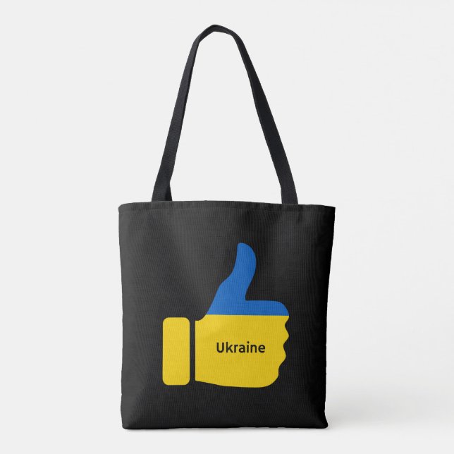 Ukraine, pouces vers le haut, Sac fourre-tout (Dos)
