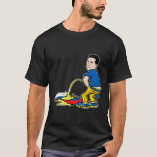 Ukraine President Zelensky Legend Peeing On Russia T-Shirt