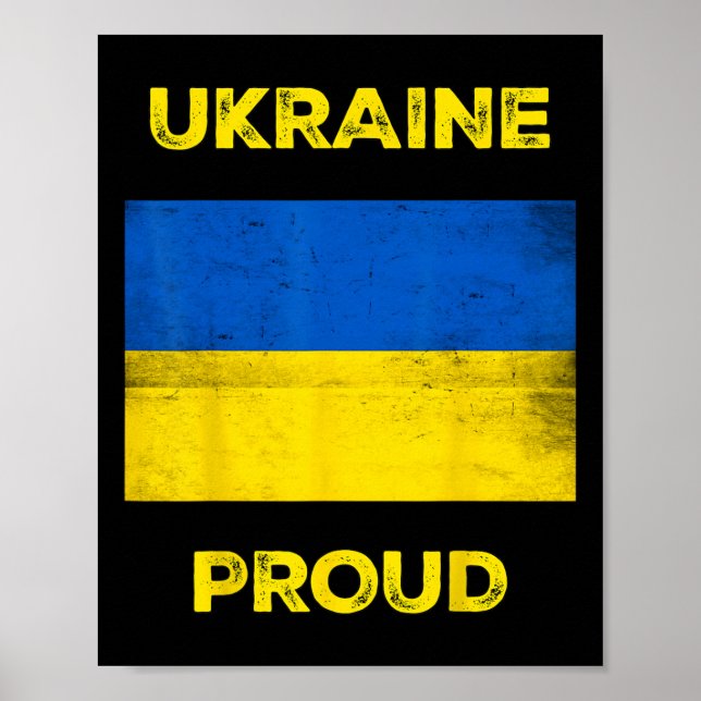 Ukraine Proud  Poster (Front)
