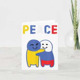 Ukraine Russia Peace_ Ukraine No War  Card