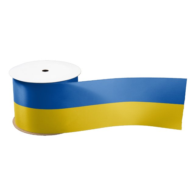 Ukraine  satin ribbon (Spool)