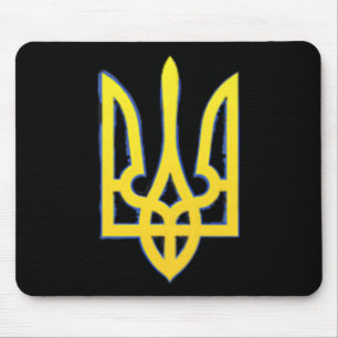 Ukraine Shirt Ukrainian Trident Military Zelensky Mouse Pad