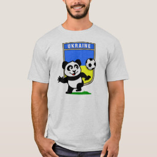 Ukraine Soccer Panda (light shirts) T-Shirt