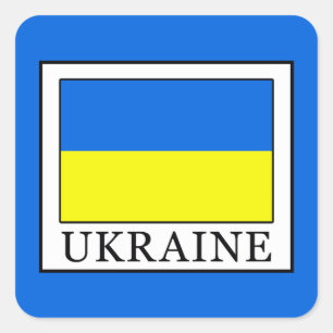Ukraine Square Sticker