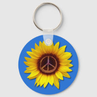 Ukraine Sunflower Peace Symbol Sign Anti-War Love