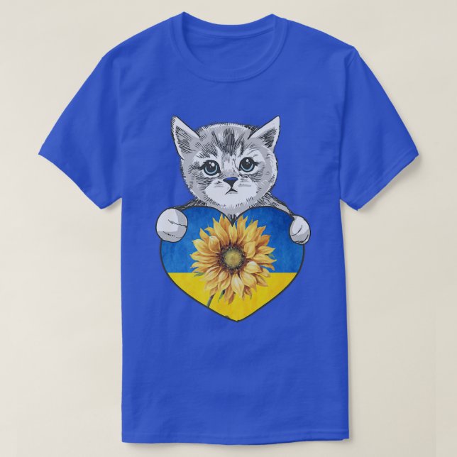 ukraine sunflower Premium  T-Shirt (Design Front)