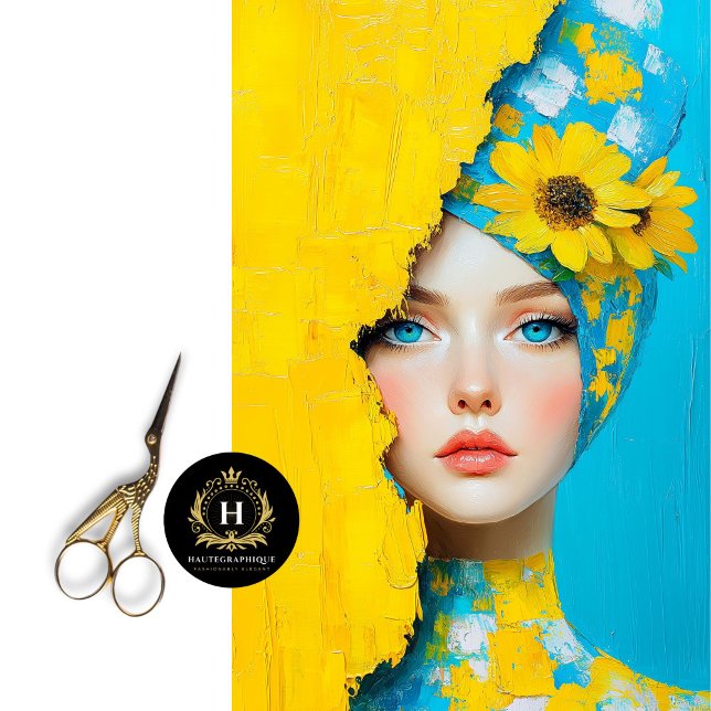 Ukraine Sunflower Strength Politcal Activism Tissue Paper (Creator Uploaded)