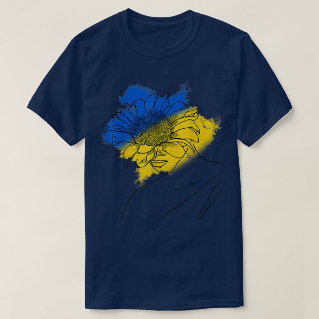 ukraine sunflower T-Shirt Copy Copy Copy (Design Front)