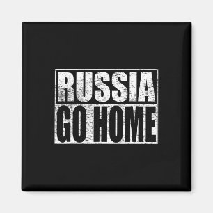 Ukraine Support Russia Go Home Meme Vladimir Putin Magnet
