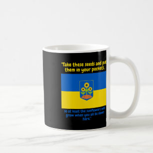 Ukraine Support Sunflower Pur These Seeds In Your Coffee Mug