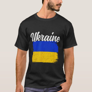 Ukraine Support Ukraine Flag Freedom Solidarity  T-Shirt