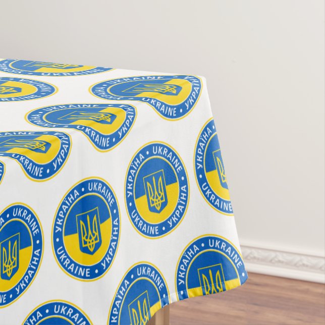 Ukraine Tablecloth (In Situ)
