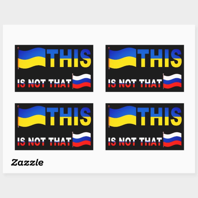 Ukraine This Is Not That Sticker (Sheet)