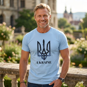 UKRAINE. Trident. Armoiries ukrainiennes  T-Shirt