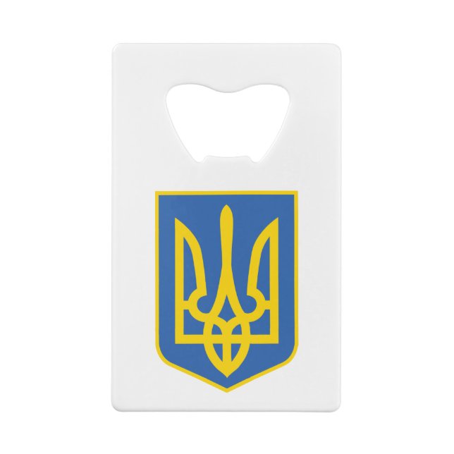 UKRAINE-TRIDENT CREDIT CARD BOTTLE OPENER (Back)