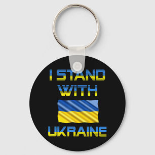 Ukraine trident Ukraine flag Ukrainian flag Ukrain Keychain